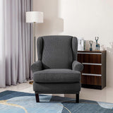Stretch Armchair Sofa Cover Elastic Relax Fit Protector - Dark Gray