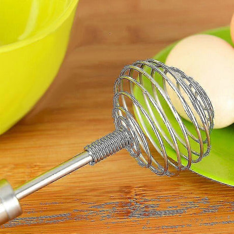 Hand Whisk Set - 2Pcs Stainless Steel Wire Whisk for Kitchen Use