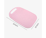 Chopping Block Food Grade Non-Slip 4 Colors Kitchen Cutting Board for Kitchen-Pink