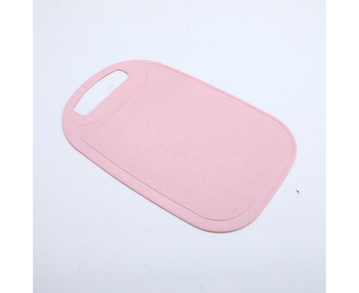 Chopping Block Food Grade Non-Slip 4 Colors Kitchen Cutting Board for Kitchen-Pink