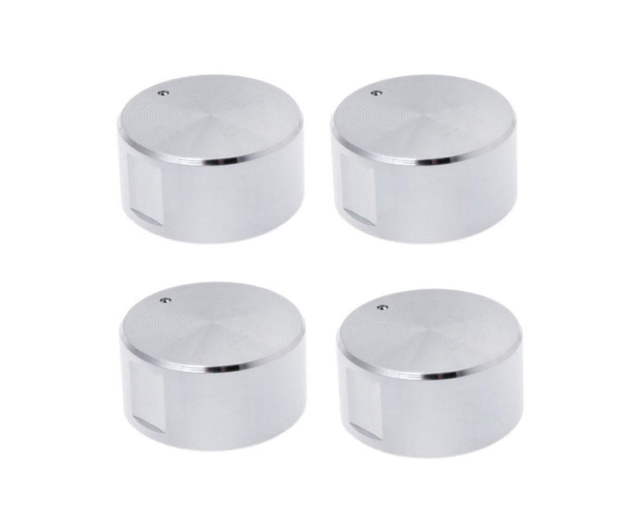4Pcs Rotary Switches Round Knob Gas Stove Burner Oven Kitchen Parts Handles