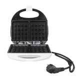 750W Mini Waffle Maker - Nonstick Aluminum Alloy Waffle Iron for Breakfast, Easy to Use