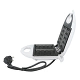 750W Mini Waffle Maker - Nonstick Aluminum Alloy Waffle Iron for Breakfast, Easy to Use