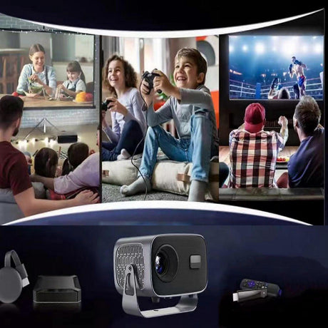 A10 Portable 4K Projector - Smart Video Projector for Home opera