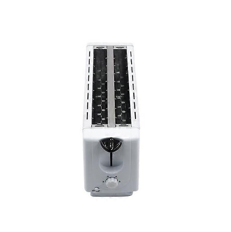 Multifunctional 4-Slice Breakfast Toaster - White