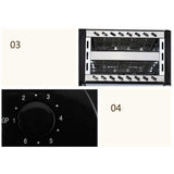 2-Slice Wide Slot Stainless Steel Toaster, Home Breakfast Machine