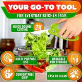 Salad Scissors Lettuce Shredder Chopper Kitchen Salad Tool