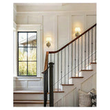 Battery Operated Wall Sconce Light Set of 2