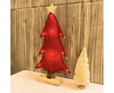 Luminous Mini Christmas Tree Desktop Display Mold Night Light Party Decor Gift-Green