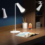 4-in-1 Wireless Touch Control Night Light Multifunctional Desk Lamp Clamp Light Wall Light Emergency Lamp White