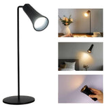 4-in-1 Wireless Touch Control Night Light Multifunctional Desk Lamp Clamp Light Wall Light Emergency Lamp White