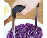 Stainless Steel Puree Potato Masher Kitchen Tool Vegetables Fruits Ricer Presser