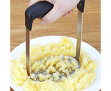 Stainless Steel Puree Potato Masher Kitchen Tool Vegetables Fruits Ricer Presser