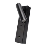 LED Wall Reading Light Simple Stylish Wall Mounted Light with Switch USB Port for Indoor Bedroom 100‑240V