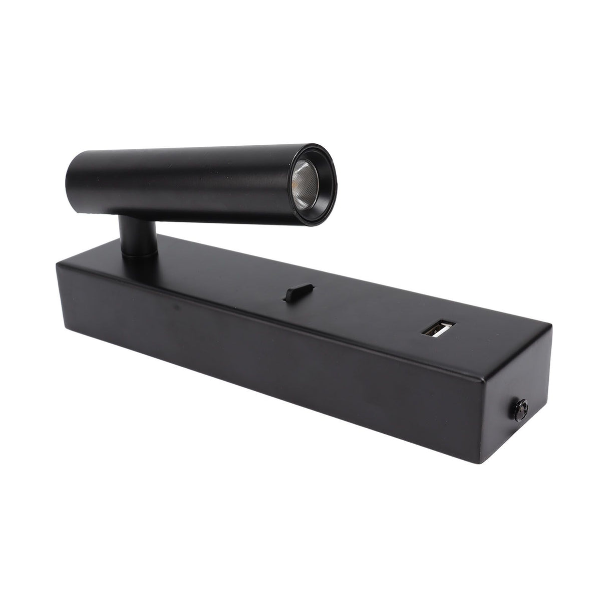 LED Wall Reading Light Simple Stylish Wall Mounted Light with Switch USB Port for Indoor Bedroom 100‑240V