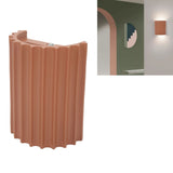 Wall Sconce Modern Minimalist Style Orange G9 Light Source Resin Wall Lamp for Living Room Lobby