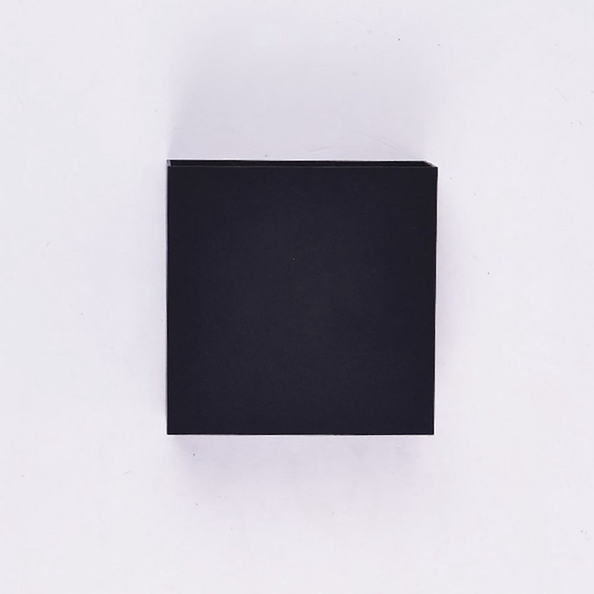 Modern LED Wall Sconce Aluminum Indoor LED Wall Mounted Lamp for Bedroom Hallway Black 10W White Light 6000K
