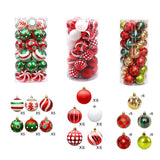 6cm Christmas Ball Ornaments 30 Pieces Of Shatter Proof Christmas Tree Ornaments for 2021 Xmas Holidays Weddings Party