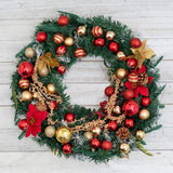 50PCS 4CM Shatterproof Christmas Ball Decorations Christmas Tree Ornaments Electroplating Balls Pendant for Engagements Anniversaries and Parties
