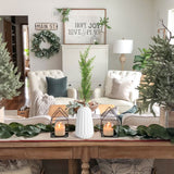 Simulation of Cypress Branches Leaves Simulation Plants for Home Decoration
