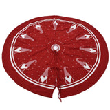 Christmas Tree Skirt Soft Reusable Christmas Tree Carpet Mat Christmas Tree Bottom Decoration