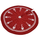 Christmas Tree Skirt Soft Reusable Christmas Tree Carpet Mat Christmas Tree Bottom Decoration