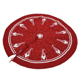 Christmas Tree Skirt Soft Reusable Christmas Tree Carpet Mat Christmas Tree Bottom Decoration