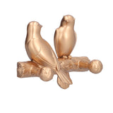 Decorative Hook Golden Bird Branch Wall Mounted Hook for Home Dining Room Kitchen Coffee ShopGold