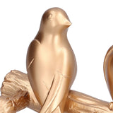 Decorative Hook Golden Bird Branch Wall Mounted Hook for Home Dining Room Kitchen Coffee ShopGold