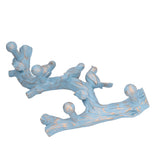 Wall Decoration Hooks Punch Free Innovative Art Waterproof Resin Bird Decoration Hook for Bedroom Living Room29.5cm