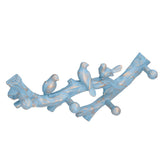 Wall Decoration Hooks Punch Free Innovative Art Waterproof Resin Bird Decoration Hook for Bedroom Living Room38cm