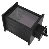 Fireplace Lantern LED Portable Hanging Handle Simulation Decoration Survival Kit Warm Light