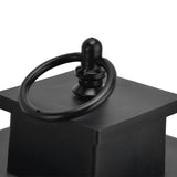 Fireplace Lantern LED Portable Hanging Handle Simulation Decoration Survival Kit Warm Light