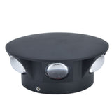 LED Wall Light Mini Mushroom Interior Aluminum 6 Sided Luminous Decorative Wall Lamp for Home Hotel Halls