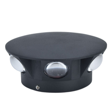 LED Wall Light Mini Mushroom Interior Aluminum 6 Sided Luminous Decorative Wall Lamp for Home Hotel Halls