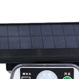 LED Solar Lights Outdoor 4 Adjustable Heads Motion Sensor Light 450LM 3 Modes Wide Angle Wall Light for Garden Pathway
