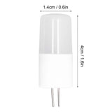 10PCS G4 Light Bulb Warm White LED Light Ceiling Lamp Bulb AC12V Wall Lamp Bulb for Living Room Office