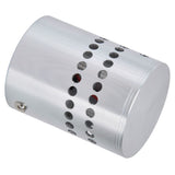 LED Aluminum Spiral Hole Wall Light Corrosion Resistance 3W Dimmable Spiral Lamp for Porch Living RoomBlue