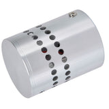 LED Aluminum Spiral Hole Wall Light Corrosion Resistance 3W Dimmable Spiral Lamp for Porch Living RoomBlue