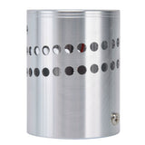 LED Aluminum Spiral Hole Wall Light Corrosion Resistance 3W Dimmable Spiral Lamp for Porch Living RoomRed