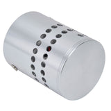 LED Aluminum Spiral Hole Wall Light Corrosion Resistance 3W Dimmable Spiral Lamp for Porch Living RoomRed