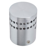 LED Aluminum Spiral Hole Wall Light Corrosion Resistance 3W Dimmable Spiral Lamp for Porch Living RoomRed