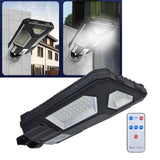 87LED Solar Light Garden Light Motion Sensor Street Lamp IP65 Waterproof Outdoor Wall Lamp with Remote Control for Courtyard
