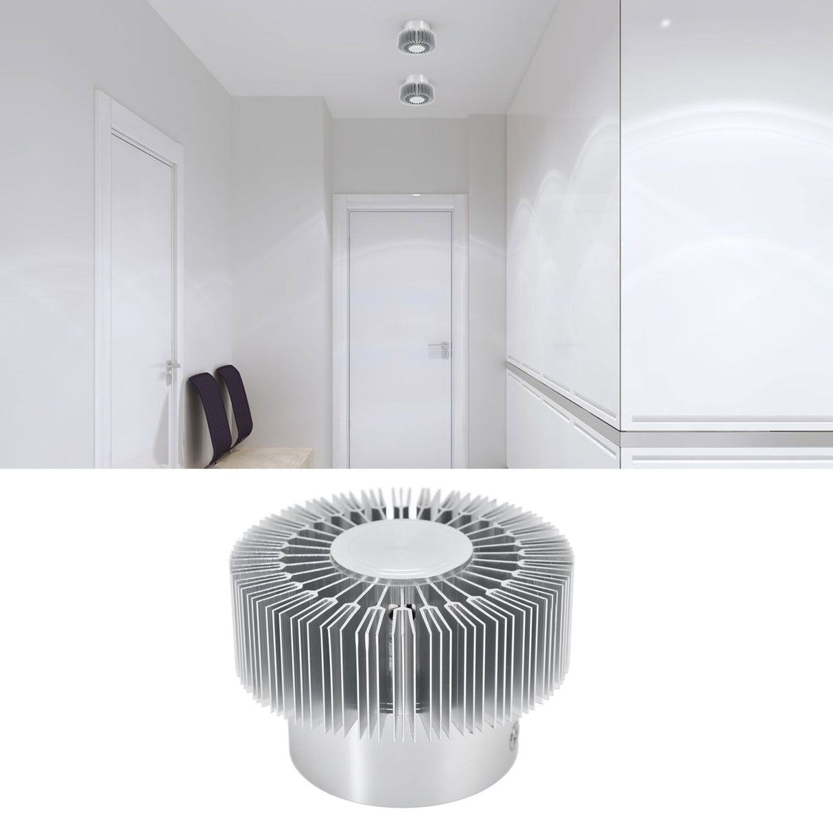 Ceiling Light 3W LED Sun Shaped Ceiling Astigmatism Light Bar Corridor Porch Decoration Ceiling LightHigh End Warm Light