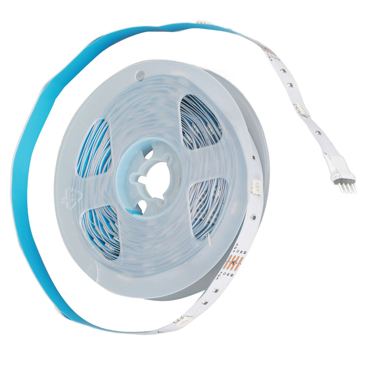 RGB LED Strip Lights Press Button Control 5V LED Lights with 3 Button Functions for Bedroom Kitchen Party Festivals5m / 16.4ft