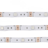 RGB LED Strip Lights Press Button Control 5V LED Lights with 3 Button Functions for Bedroom Kitchen Party Festivals5m / 16.4ft