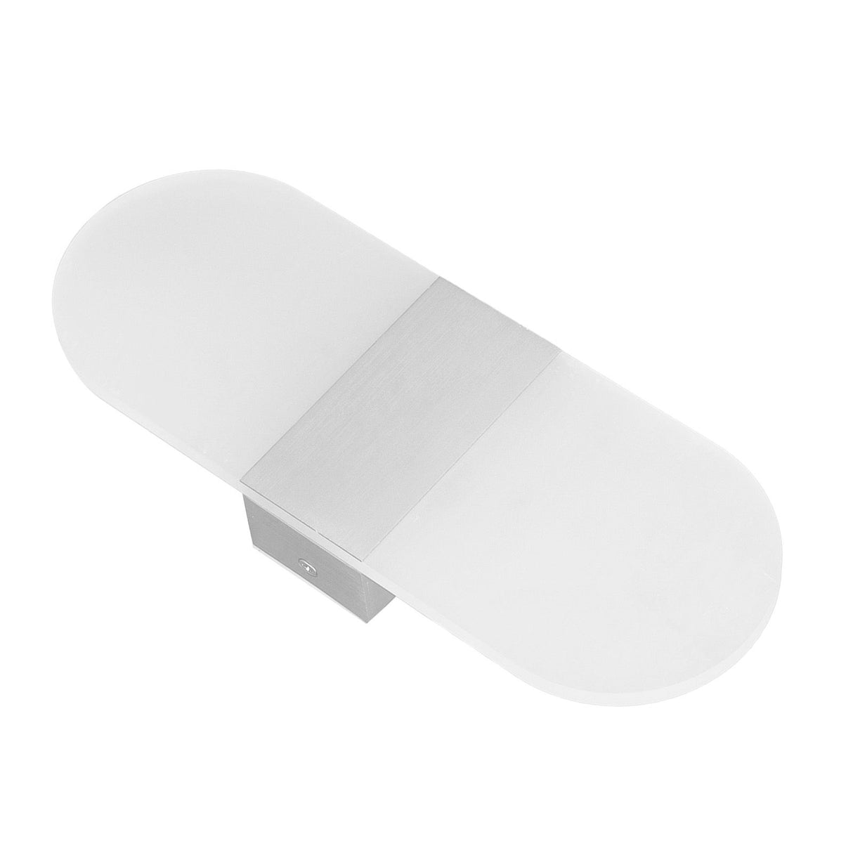 LED Wall Light Acrylic 360° Up Down 6W Warm Modern Wall Lamp for Hallway Bedroom Restaurant 90‑265V White