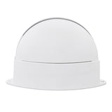 Window Sill Lamp 180° Luminous Semicircular LED Wall Light for Hallway Corridor Living Room AC85‑265V White Light