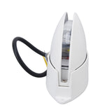 Window Sill Lamp 180° Luminous Semicircular LED Wall Light for Hallway Corridor Living Room AC85‑265V White Light