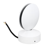10W LED Wall Lamp Round 360° Glowing Window Sill Lamp for Hallway Aisle Corridor Living Room AC85‑265V White Light